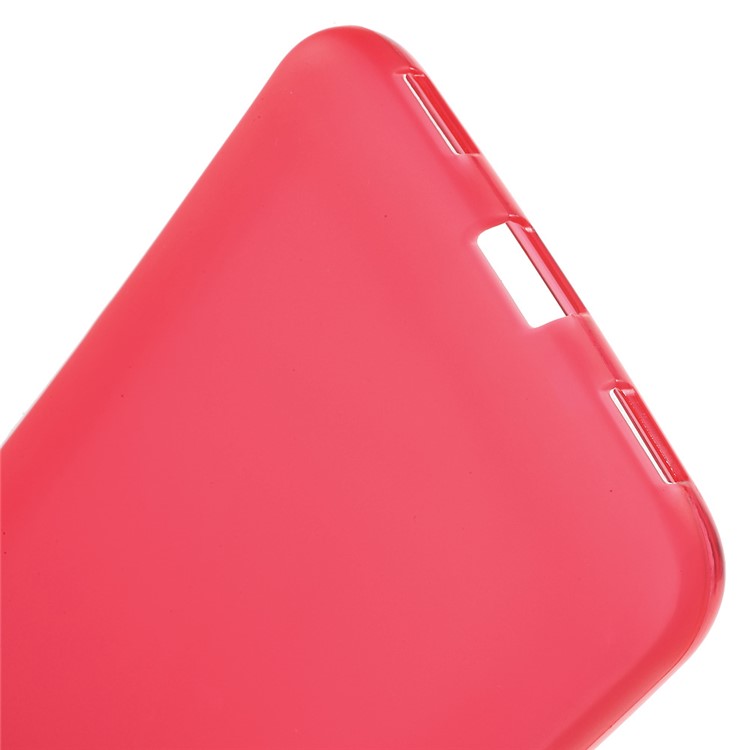 Anti-fingerprint Matte TPU Phone Cover for Huawei Honor 4A / Y6 - Red-4