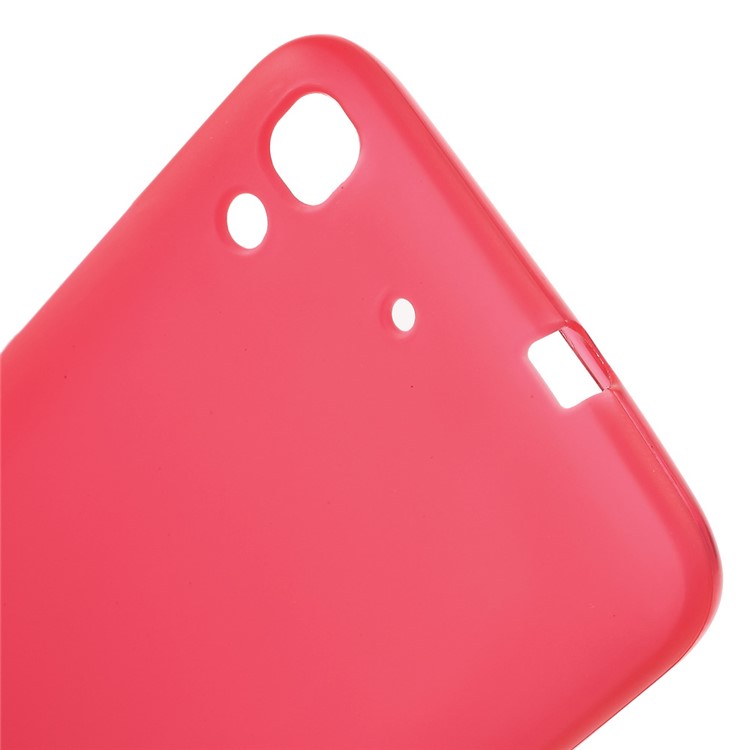 Anti-fingerprint Matte TPU Phone Cover for Huawei Honor 4A / Y6 - Red-5