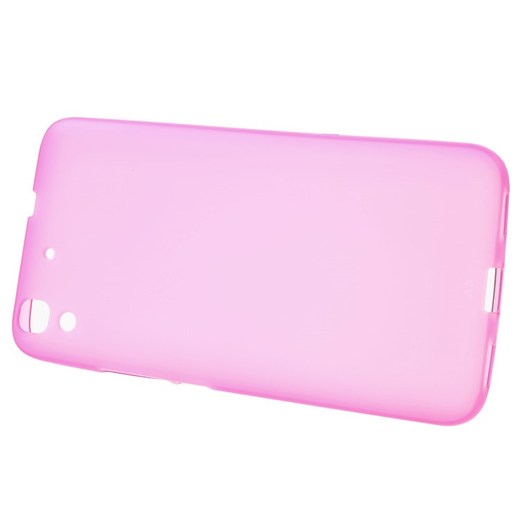 Anti-fingerprint Matte TPU Skin Case for Huawei Honor 4A / Y6 - Rose-2