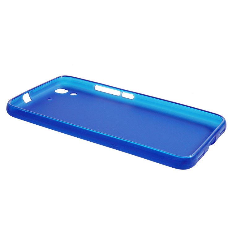 Anti-fingerprint Matte TPU Shell Case for Huawei Honor 4A / Y6 - Blue-3