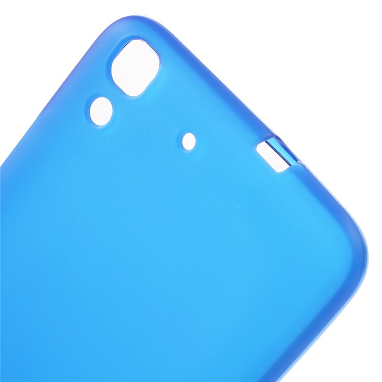 Anti-fingerprint Matte TPU Shell Case for Huawei Honor 4A / Y6 - Blue-5