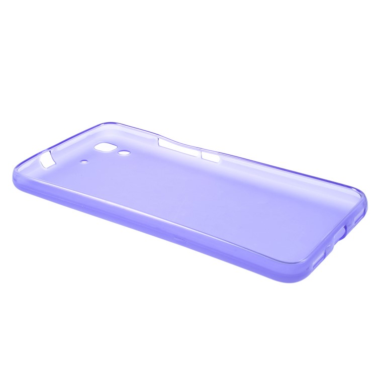 Anti-fingerprint Matte TPU Case for Huawei Y6 / Honor 4A - Purple-3