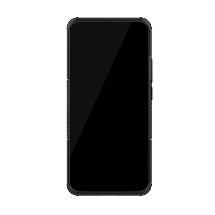 Cool Tyre Kickstand PC + TPU Hybrid Protection Case for Huawei Mate 20 Pro - Black-9