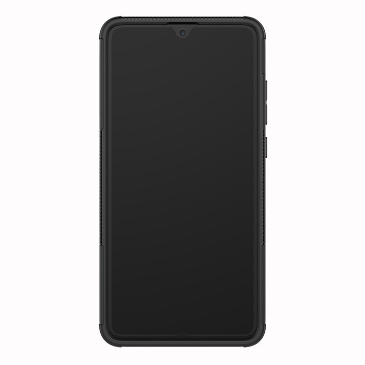 Coole Reifen PC + TPU Hybrid-Handyhülle Mit Ständer Für Huawei 20 - Schwarz-8