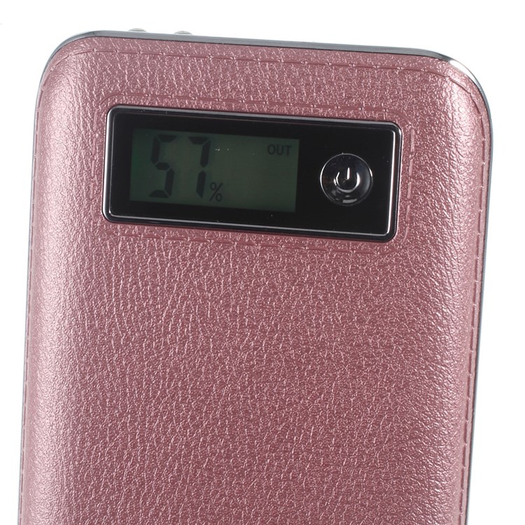 CAGER S1 6000mAh Battery Charger Power Bank with LED Flashlight for iPhone iPad Samsung LG - Pink-8