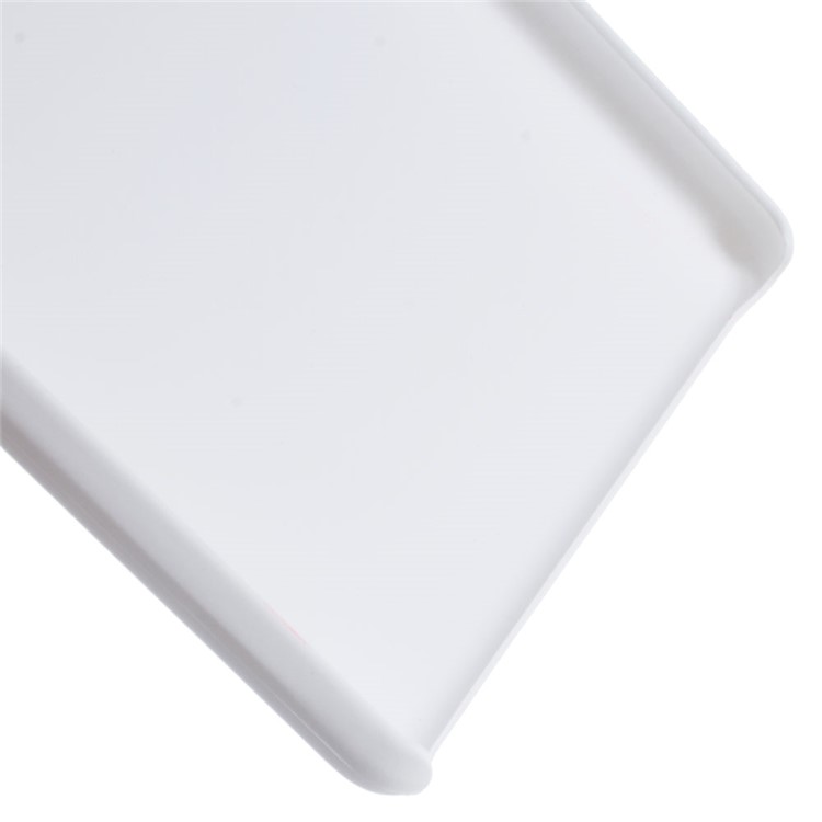 Rubber Coating Plastic Hard Cover for Huawei P9 Lite - White-3