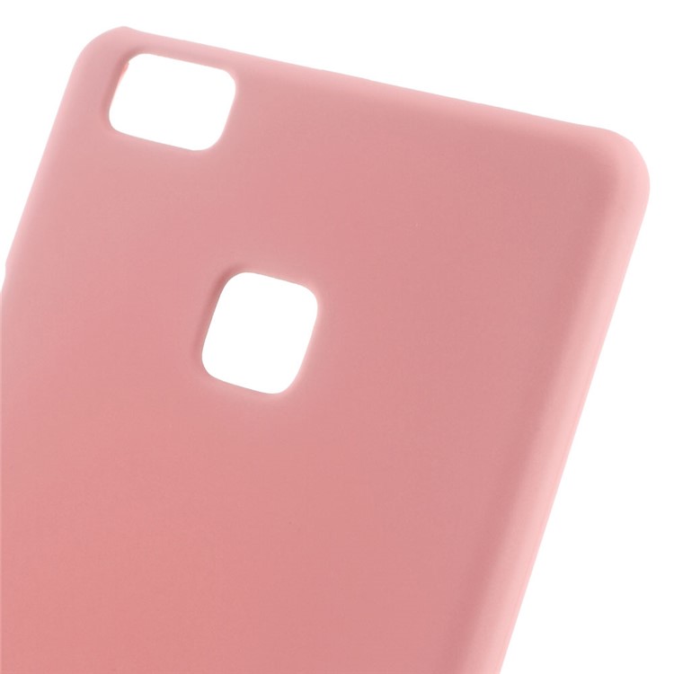 Rubberized Hard Protective Case for Huawei P9 Lite - Pink-2