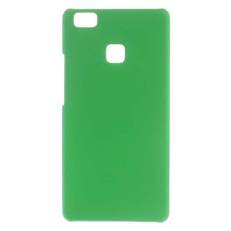 Rubber Coating Hard Back Shell Case for Huawei P9 Lite - Green-1
