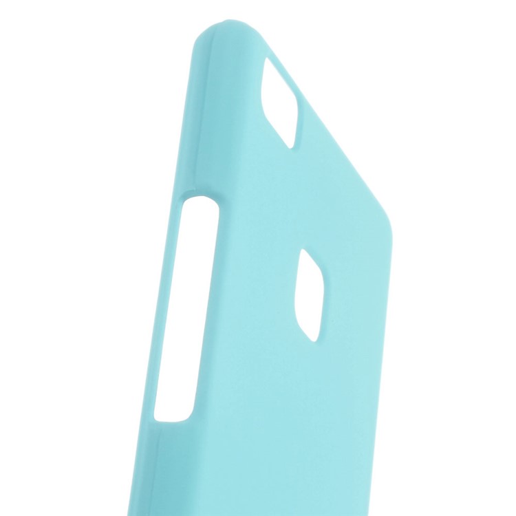 Rubberized Plastic Shell Case Cover for Huawei P9 Lite - Baby Blue-3