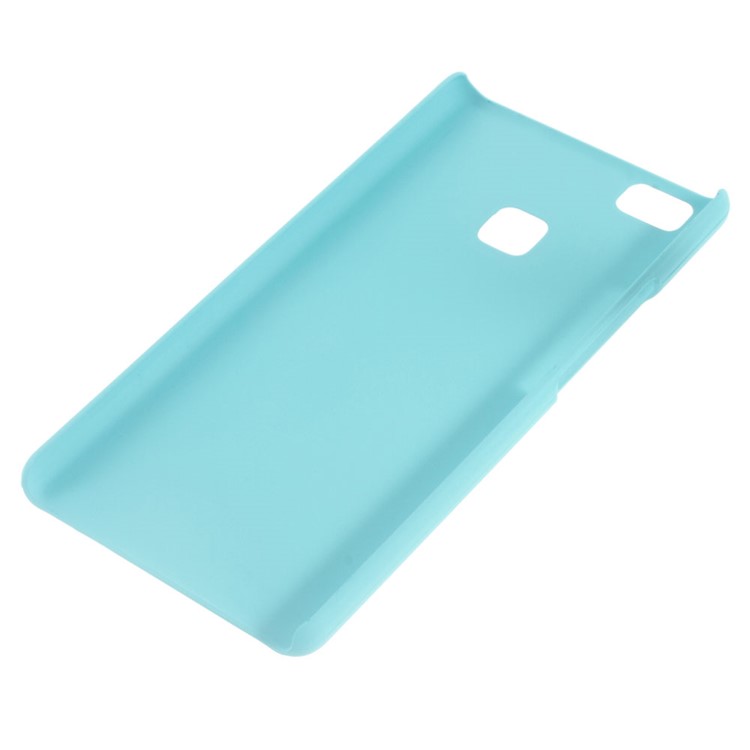 Rubberized Plastic Shell Case Cover for Huawei P9 Lite - Baby Blue-4