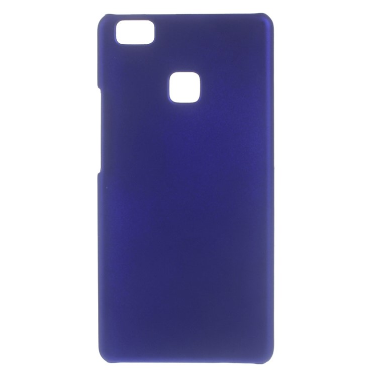 Rubberized Hard Protective Case for Huawei P9 Lite - Dark Blue-1