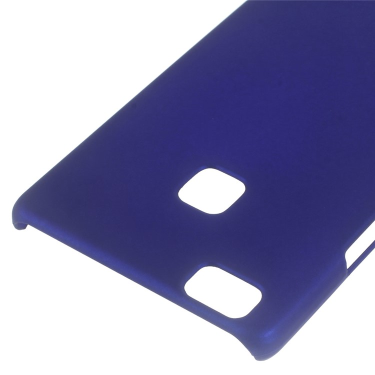 Rubberized Hard Protective Case for Huawei P9 Lite - Dark Blue-2