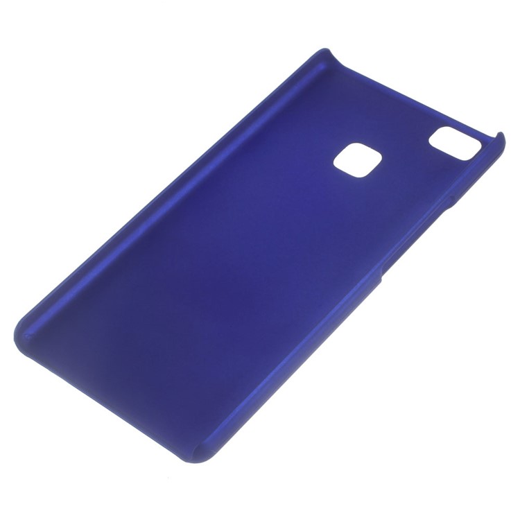 Rubberized Hard Protective Case for Huawei P9 Lite - Dark Blue-4