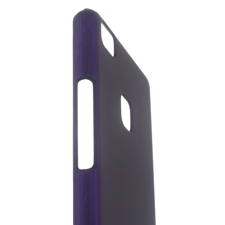 Rubber Coating Plastic Hard Case for Huawei P9 Lite - Purple-2