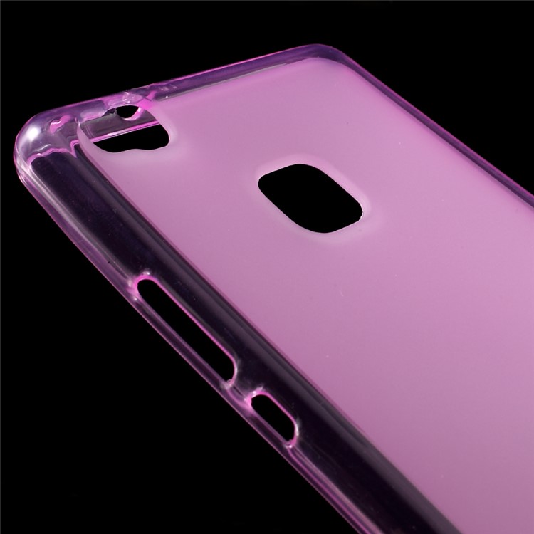 50Pcs/Set Dual-sided Matte TPU Phone Shell Cover for Huawei P9 Lite - Purple-3