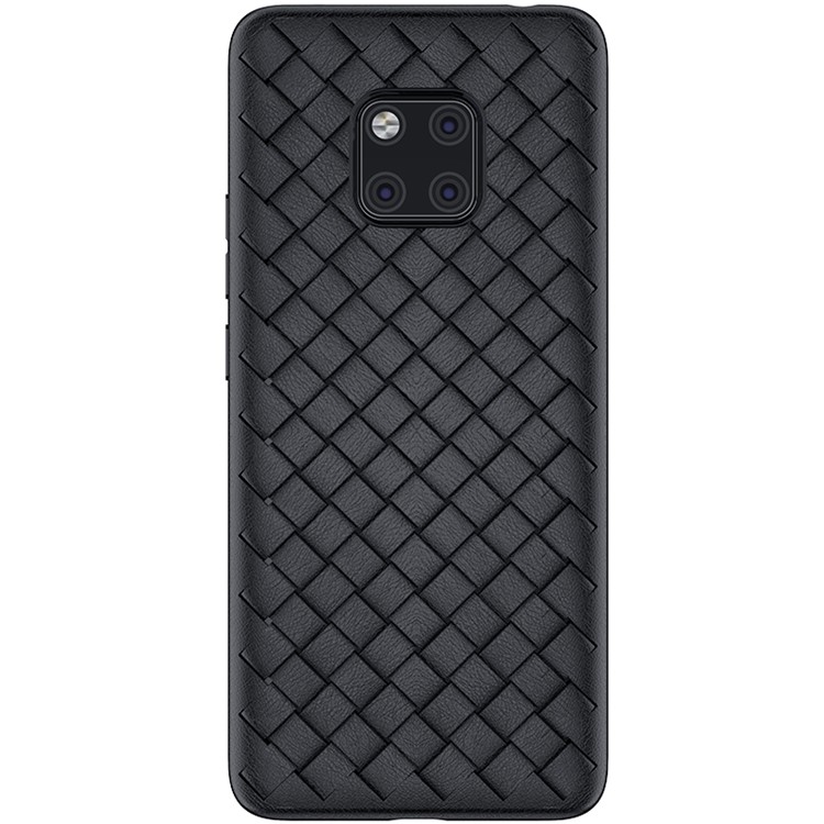 BENKS Woven Pattern Heat Dissipation TPU Case for Huawei Mate 20 Pro - Black-1