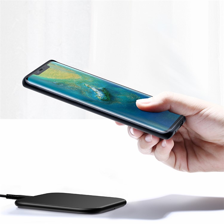 BENKS Woven Pattern Heat Dissipation TPU Case for Huawei Mate 20 Pro - Black-9