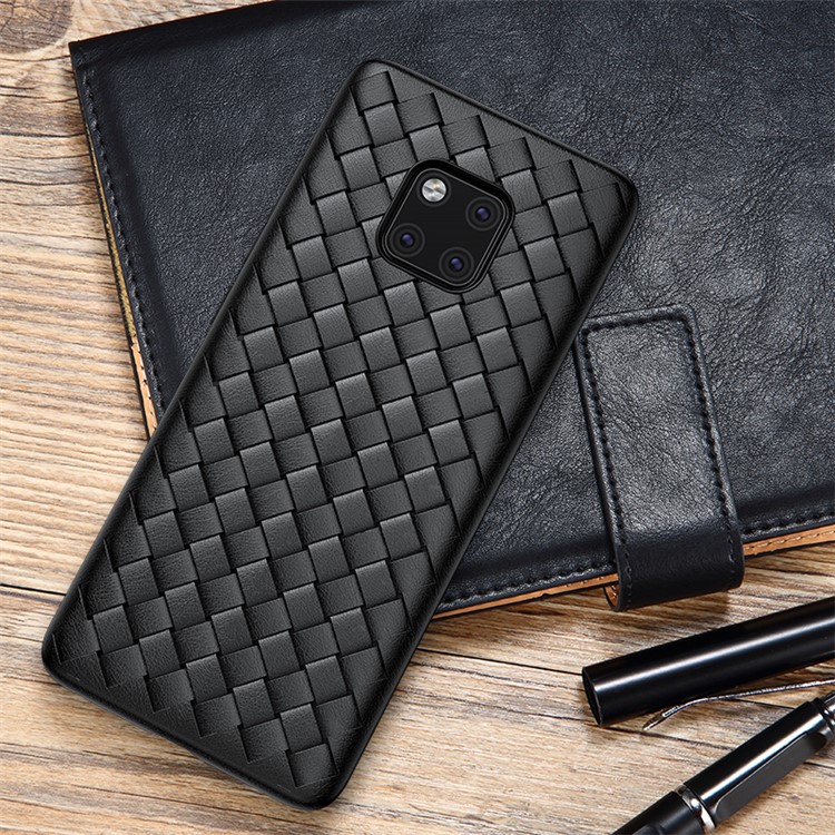 BENKS Woven Pattern Heat Dissipation TPU Case for Huawei Mate 20 Pro - Black-18