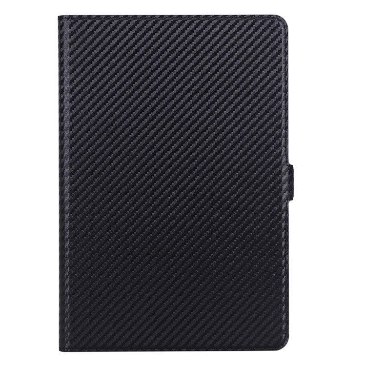 WY-1595A Carbon Fiber Texture PU Leather Stand Casing for Huawei MediaPad T5 10 - Black-3