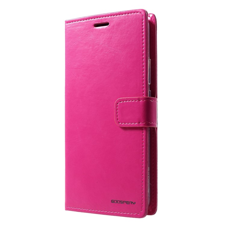 MERCURY GOOSPERY Blue Moon Wallet Leather Casing for Huawei Mate 20 Pro - Rose-3