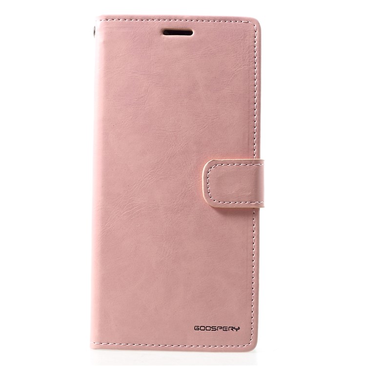 MERCURY GOOSPERY Funda Con Forma De Celular Con Tapa Azul Y Piel Para Huawei Mate 20 Pro - Oro Rosa-1