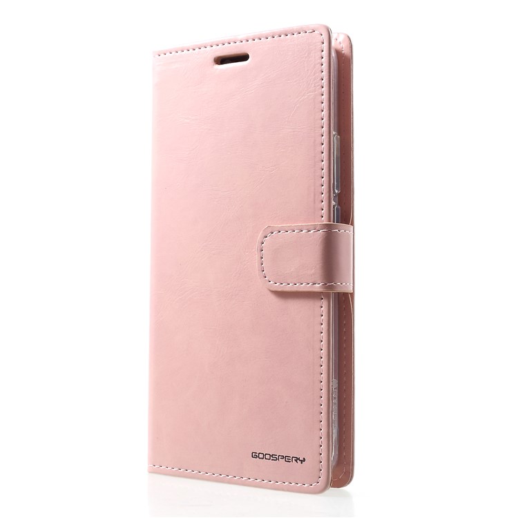 MERCURY GOOSPERY Funda Con Forma De Celular Con Tapa Azul Y Piel Para Huawei Mate 20 Pro - Oro Rosa-3