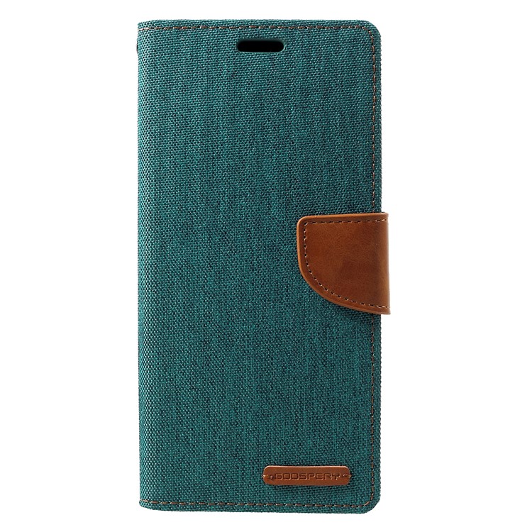 MERCURY GOOSPERY Etui De Protection En Cuir Pour Portefeuille Pour Huawei Mate 20 Pro - Vert-1