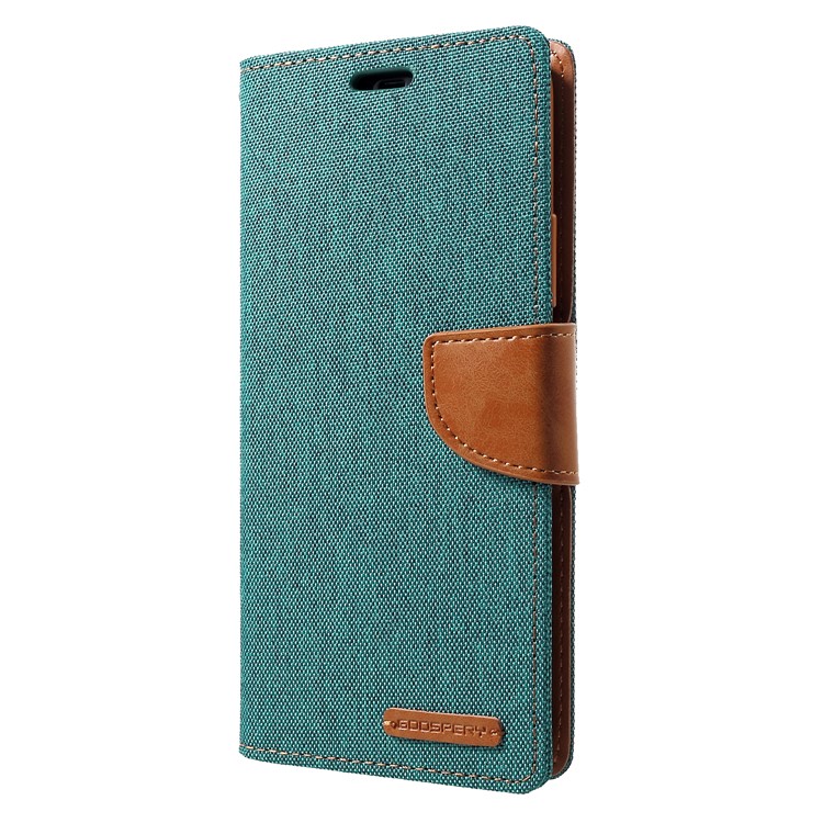 MERCURY GOOSPERY Etui De Protection En Cuir Pour Portefeuille Pour Huawei Mate 20 Pro - Vert-3