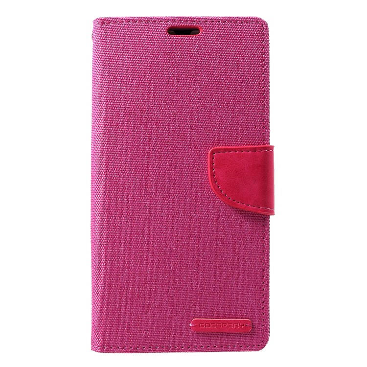 MERCURY GOOSPERY Canvas Leder Tagebuch Aus Leder Für Hua Mate 20 - Rose-1