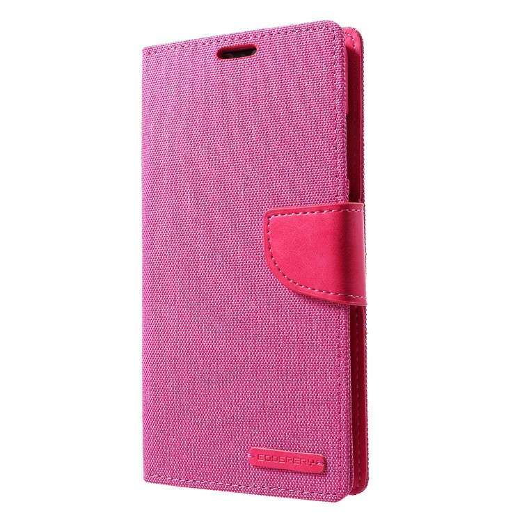 MERCURY GOOSPERY Canvas Leder Tagebuch Aus Leder Für Hua Mate 20 - Rose-3