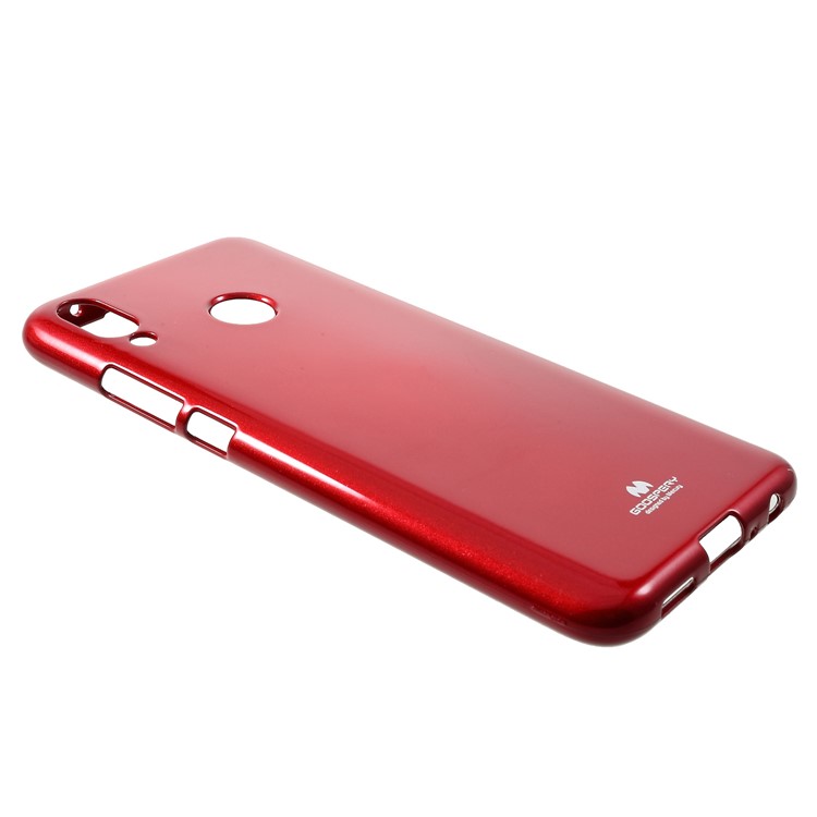 MERCURY GOOSPERY Flash Powder TPU Shell Case for Huawei Y9 (2019) / Enjoy 9 Plus (China) - Red-2