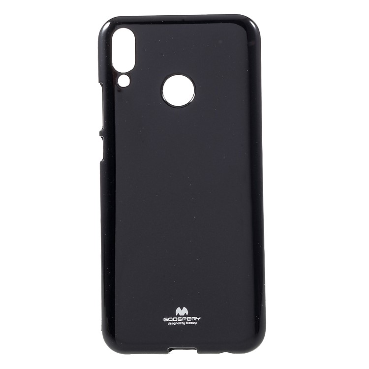 MERCURY GOOSPERY Flash Powder TPU Shell Cover for Huawei Y9 (2019) / Enjoy 9 Plus (China) - Black-1