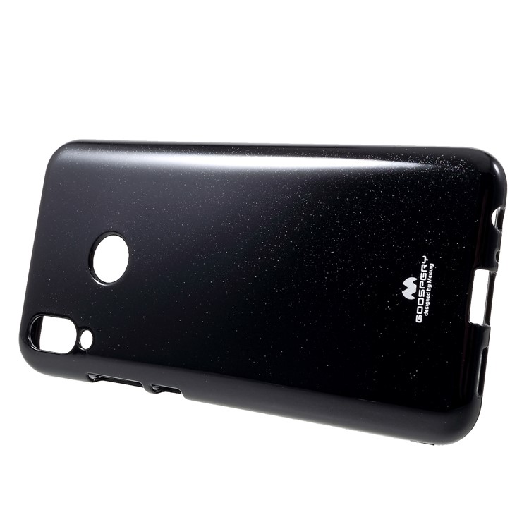MERCURY GOOSPERY Flash Powder TPU Shell Cover for Huawei Y9 (2019) / Enjoy 9 Plus (China) - Black-2
