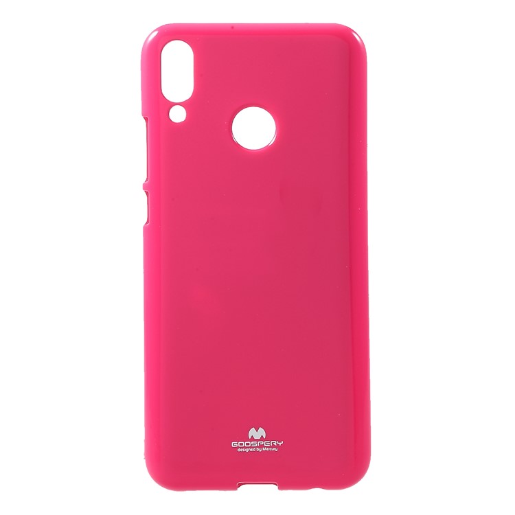 MERCURY GOOSPERY Flash Powder TPU Case for Huawei Y9 (2019) / Enjoy 9 Plus (China) - Rose-1