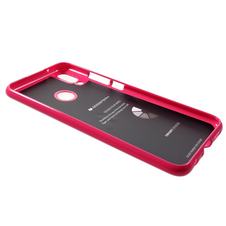 MERCURY GOOSPERY Flash Powder TPU Case for Huawei Y9 (2019) / Enjoy 9 Plus (China) - Rose-3