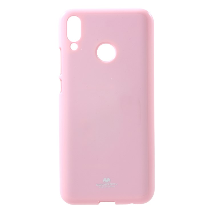 MERCURY GOOSPERY Flash Powder TPU Cover for Huawei Y9 (2019) / Enjoy 9 Plus (China) - Pink-1
