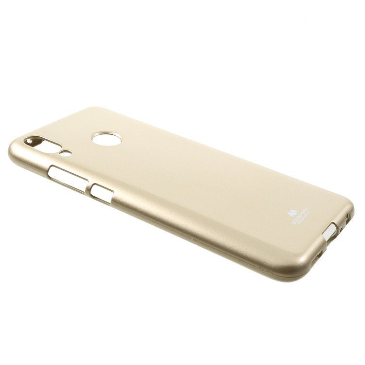 MERCURY GOOSPERY Flash Powder Soft TPU Shell Case for Huawei Y9 (2019) / Enjoy 9 Plus (China) - Gold-2