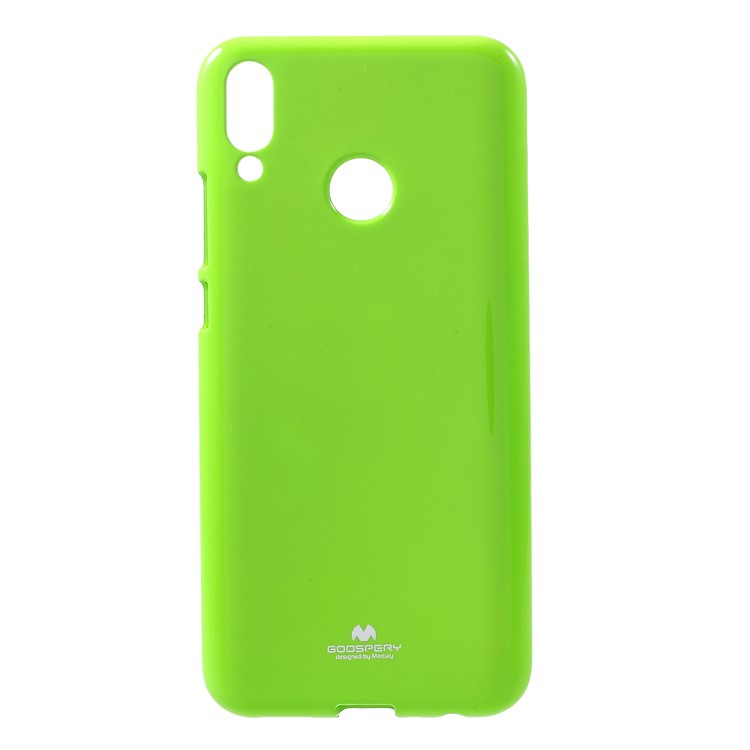 MERCURY GOOSPERY Flash Powder TPU Back Cover for Huawei Y9 (2019) / Enjoy 9 Plus (China) - Green-1