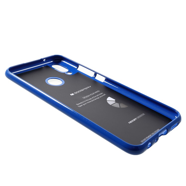 MERCURY GOOSPERY Flash Powder TPU Back Casing for Huawei Y9 (2019) / Enjoy 9 Plus (China) - Blue-3