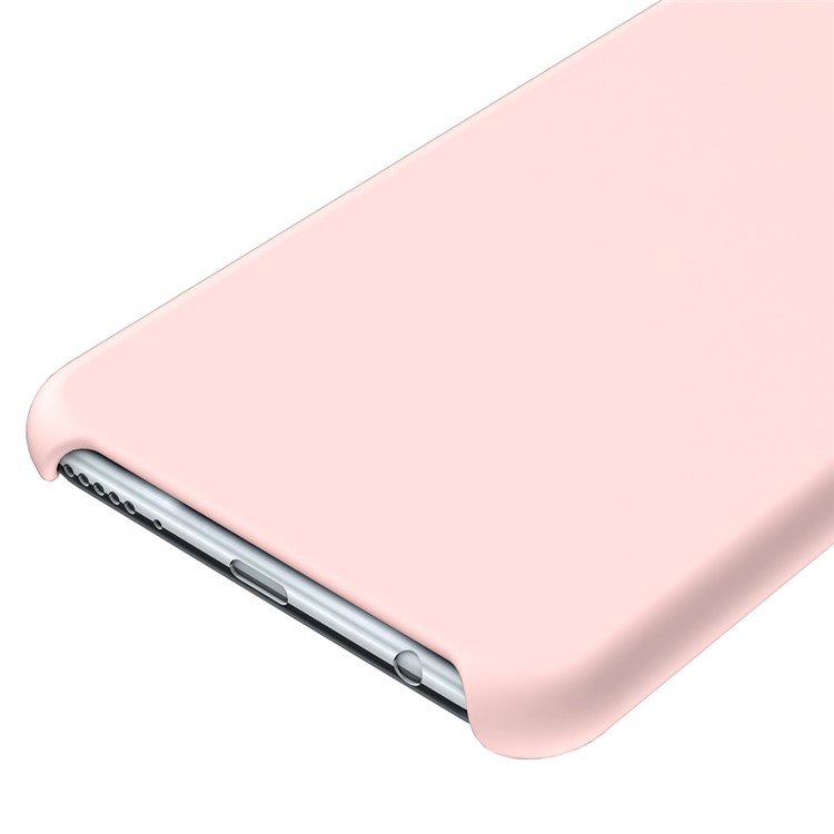 Liquid Silicone Protection Back Case for Huawei Honor V10 / View 10 - Pink-4