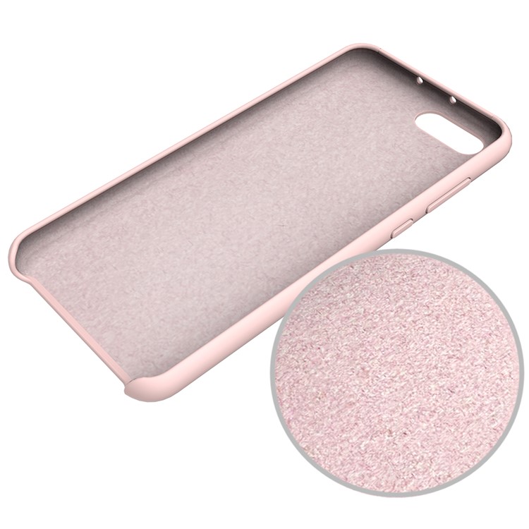 Liquid Silicone Protection Back Case for Huawei Honor V10 / View 10 - Pink-5