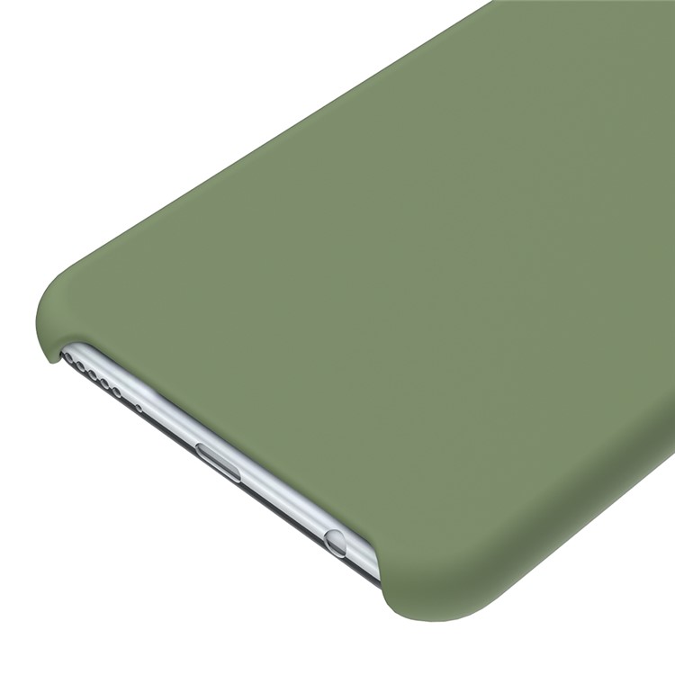 Liquid Silicone Protection Back Shell for Huawei Honor V10 / View 10 - Green-4