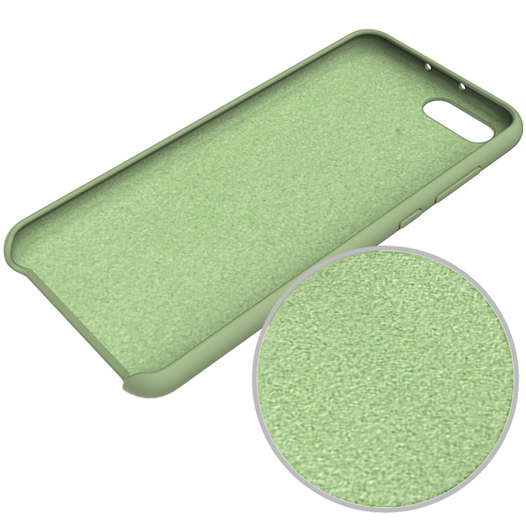 Liquid Silicone Protection Back Shell for Huawei Honor V10 / View 10 - Green-5