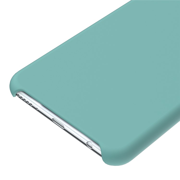 Liquid Silicone Phone Case for Huawei Honor V10 / View 10 - Cyan-4