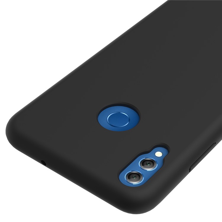 Liquid Silicone Protector Case for Huawei Honor 8X / Honor View 10 Lite - Black-3