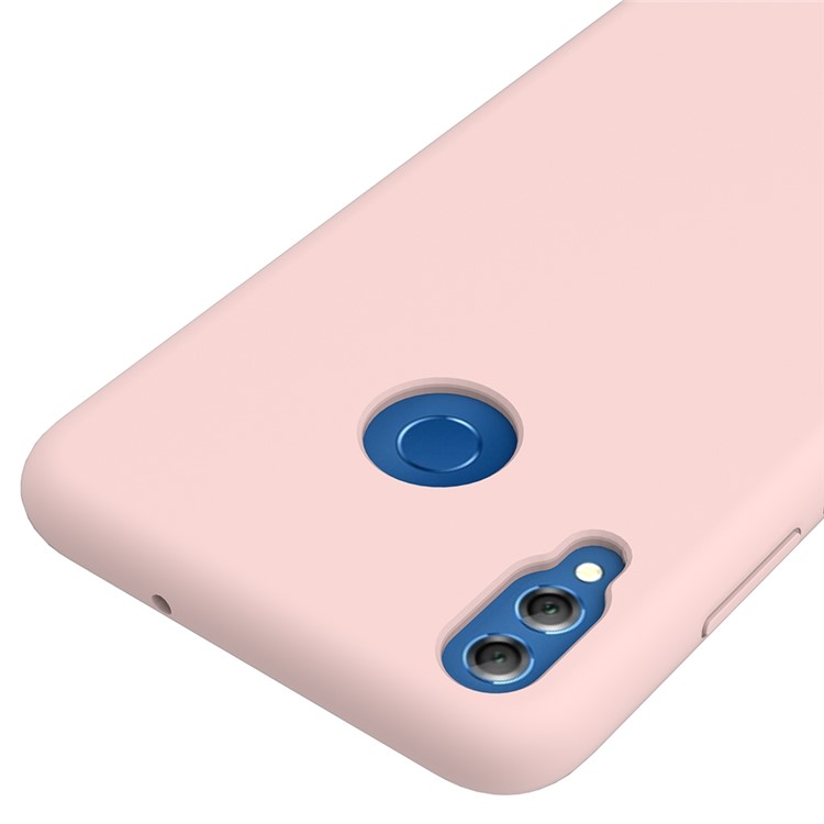 Liquid Silicone Protector Casing for Huawei Honor 8X / Honor View 10 Lite - Pink-3