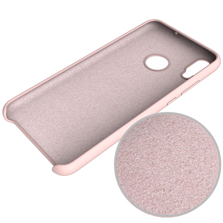 Liquid Silicone Protector Casing for Huawei Honor 8X / Honor View 10 Lite - Pink-5