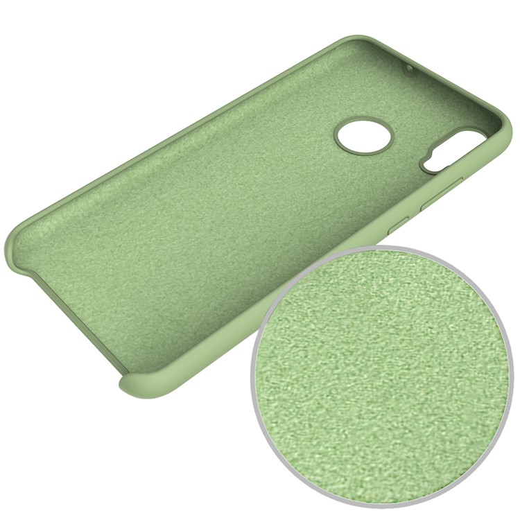 Liquid Silicone Protectve Cover Case for Huawei Honor 8X / Honor View 10 Lite - Green-5