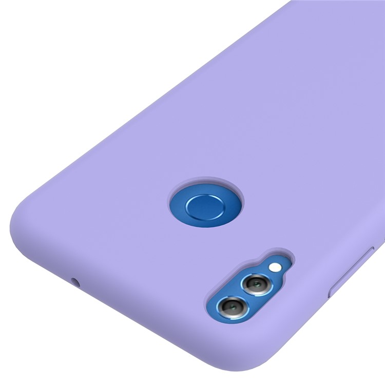 Liquid Silicone Cellphone Case for Huawei Honor 8X / Honor View 10 Lite - Purple-3