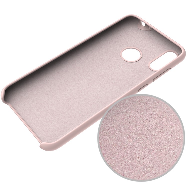 Liquid Silicone Protector Casing for Huawei Honor 8C - Pink-5